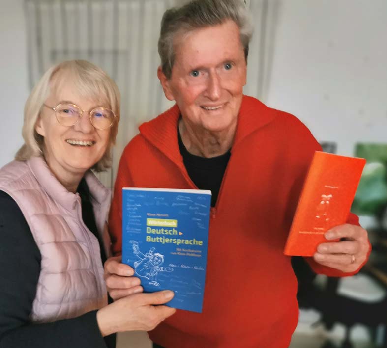 Manni Schmidt und Susi Menzel, Minden, Buttjersprachenbcher